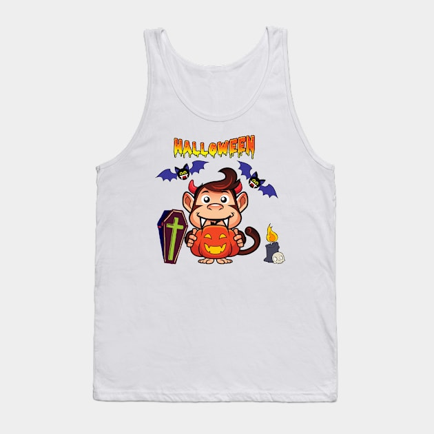 Halloween Tank Top by MeKong